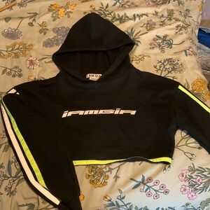 i.am.gia cropped hoodie XS